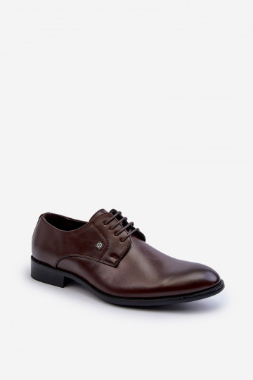 Herren elegante Schuhe braun Jenavee