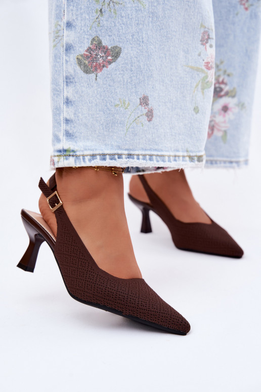  Sandalen mit hohen Absätzen CzekoladoZue Delessa