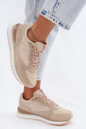 aus INildleder Sneakers Stilvollllschuhe Feminin McArthur MA2512IN Beige