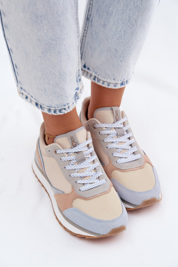 aus INildleder Sneakers Stilvollllschuhe Feminin McArthur MA2512IN blaue Farbe