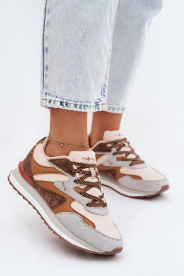 Sneakers Stilvollllschuhe Feminin aus INildleder McArthur MA253IN braune Farbe 2