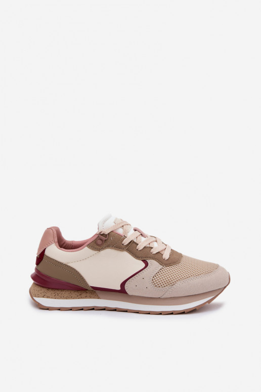 Sandfarbene Damen-Sport Schuhe McArthur MA257IN