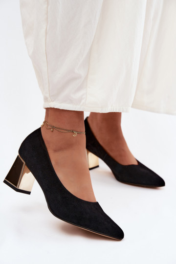 SchuheErmöglichtturalnego aus INildlederu mit Absätzen Vinceza 66921 schZuarze Farbe 2