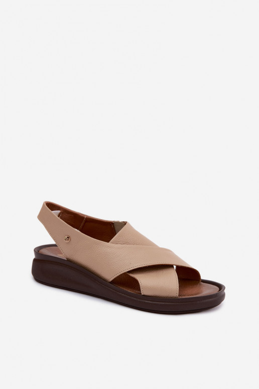 Zazoo 40392 Damen-Sandalen in Cappuccino