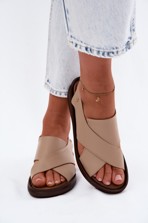 Zazoo 40392 Damen-Sandalen in Cappuccino