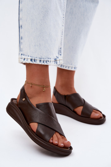 Zazoo 40392 Damen-Sandalen in Schokolade