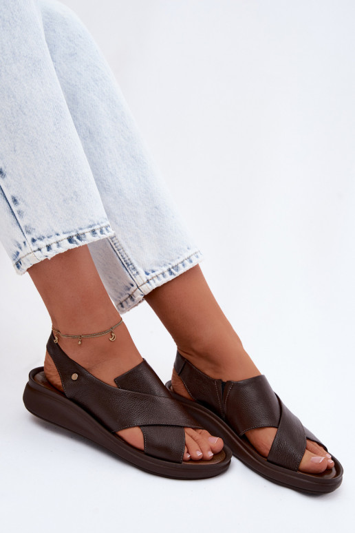 Zazoo 40392 Damen-Sandalen in Schokolade