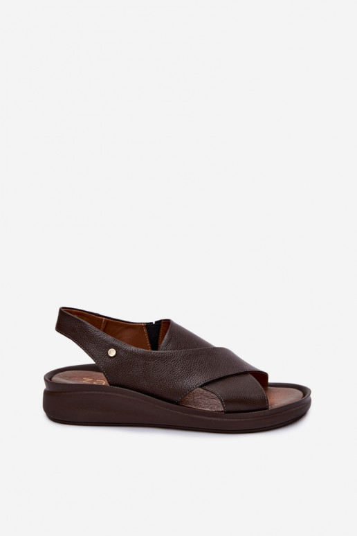 Zazoo 40392 Damen-Sandalen in Schokolade
