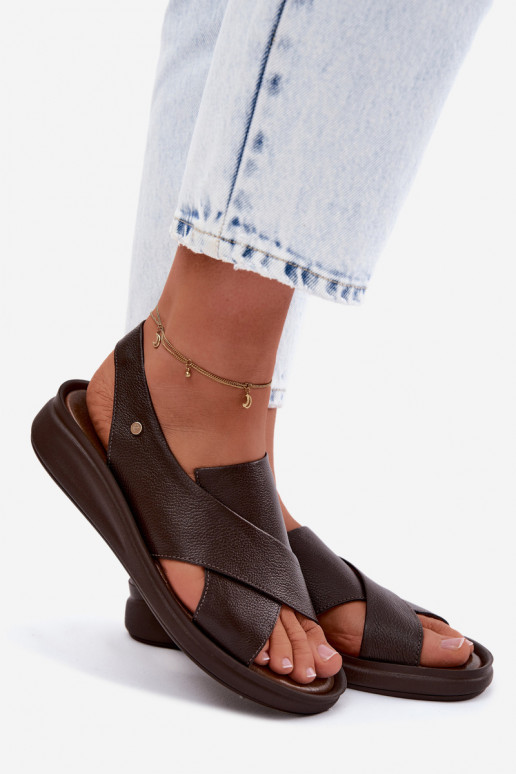 Zazoo 40392 Damensandalen Feminin CzekoladoZue