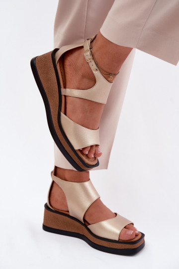 Plattformsandalen Tai turiciejka K7471-26 gold