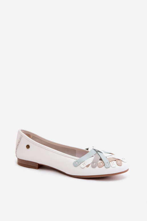 Ballerinas Tai turiciejka P7542-11 weiß