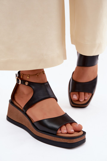 Plattformsandalen Tai turiciejka K7471-01 schwarz