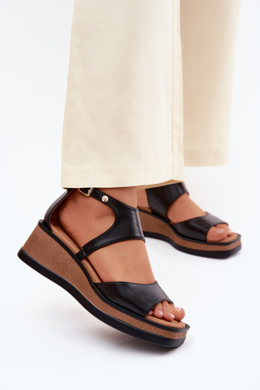 Plattformsandalen Tai turiciejka K7471-01 schwarz