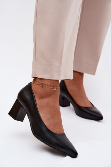 Absatzschuhe Sergio Leone PB413 in schwarzer Farbe 2