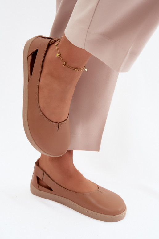 Barefoot Ballerinas Zazoo 10217 in cappuccinofarbenem Design