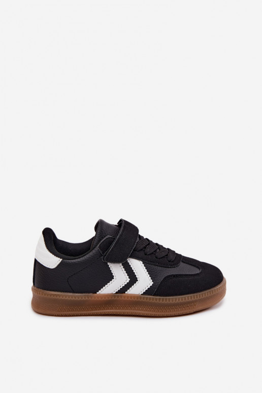 Sneakers Stilvollllschuhe Kindisch schZuarze Farbe Meressa