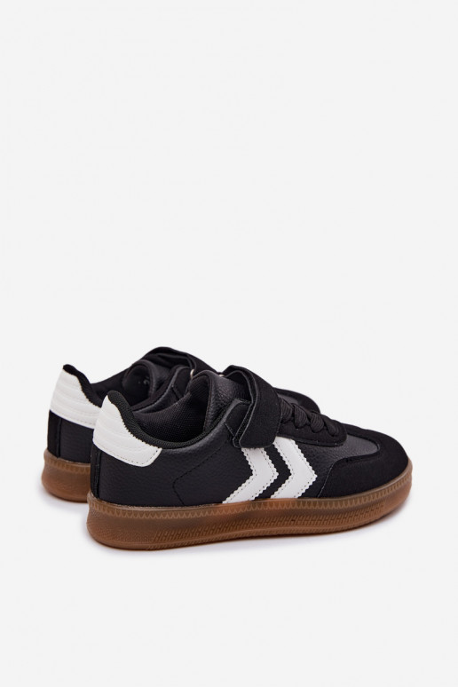 Sneakers Stilvollllschuhe Kindisch schZuarze Farbe Meressa