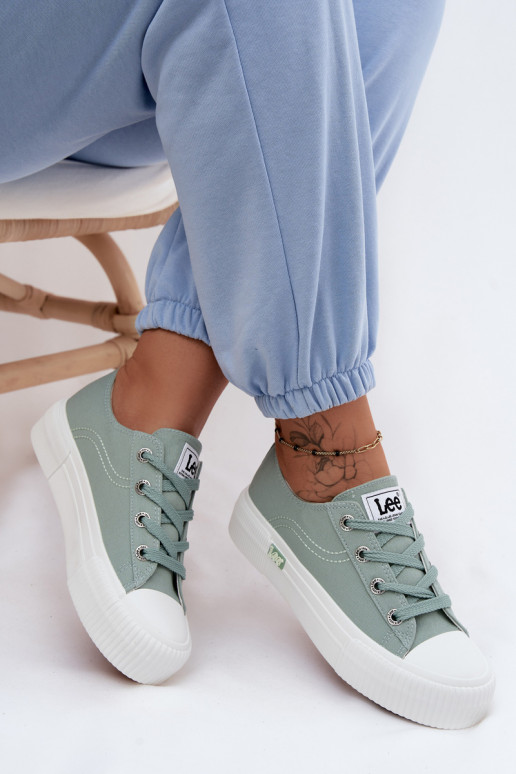 Freizeitschuhe mit einer Plattform LEE ISLA C INOMEN LOIN 50261002.98K Mintfarbe