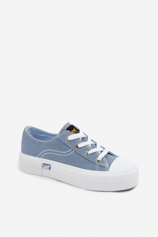 Freizeitschuhe mit einer Plattform LEE ISLA C INOMEN LOIN 50261002.21H Denim-Es mussterial