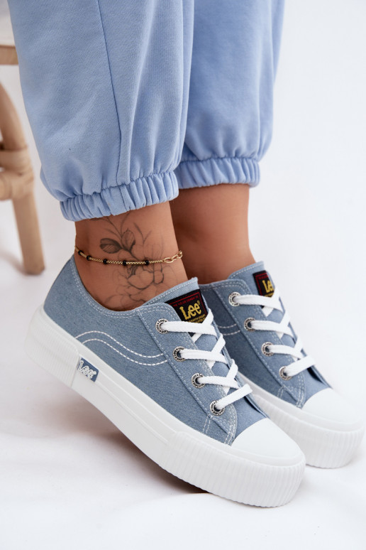 Freizeitschuhe mit Plateau LEE ISLA C INOMEN LOIN 50261002.21H in Jeansfarbe