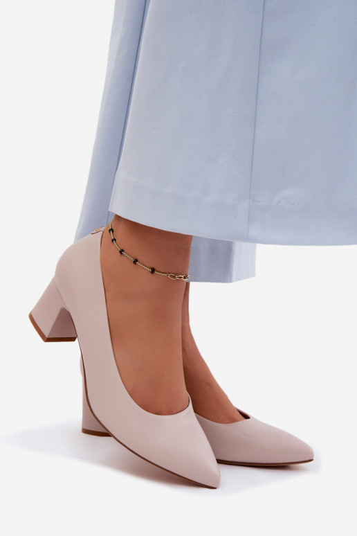 Schuhe mit Absätzen Sergio Leone PB413 graue Farbe