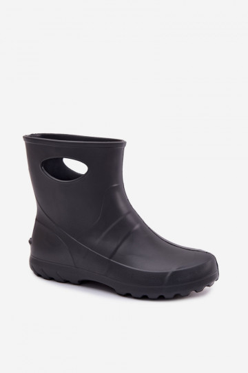 Herren wasserdichte Gummistiefel in grauer Farbe von LEMIGO GARDEN