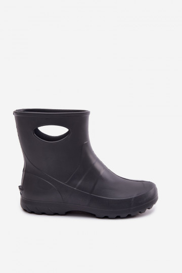 Herren wasserdichte Gummistiefel in grauer Farbe von LEMIGO GARDEN 2