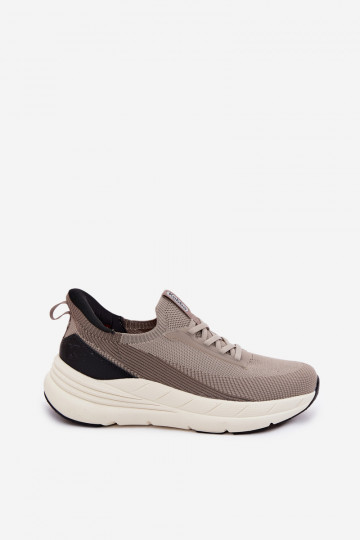 Turnschuhe für Männer  Sneakers Stilvollllschuhe Ein überzeugendes Stilvollll mit einer Plattform Kobbo 102421 Beige 2