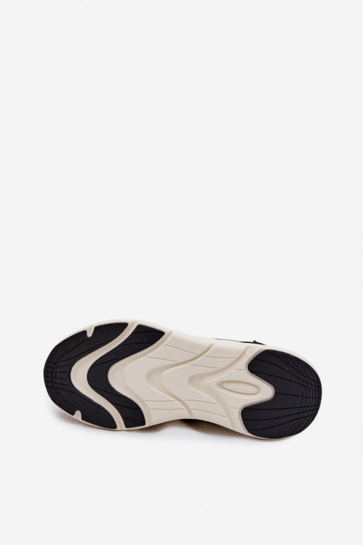 Turnschuhe für Männer  Sneakers Stilvollllschuhe Ein überzeugendes Stilvollll mit einer Plattform Kobbo 102421 schZuarze Farbe