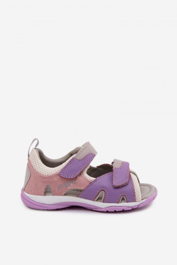 Bartek 84413-85 Ledersandalen für Kinder in Violett 2