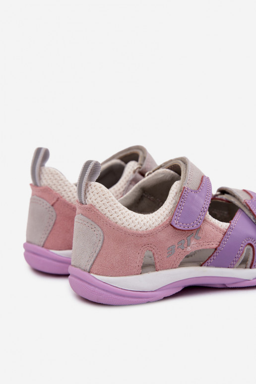 Sandalen für Kinder Haut Bartek 84413-85 Violette Farbe