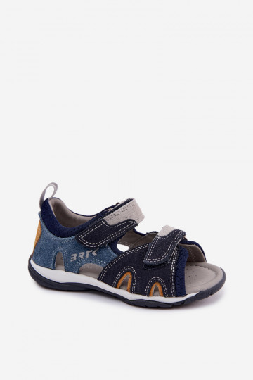 Sandalen für Jungs Haut Bartek 84413-68 Dunkelblau