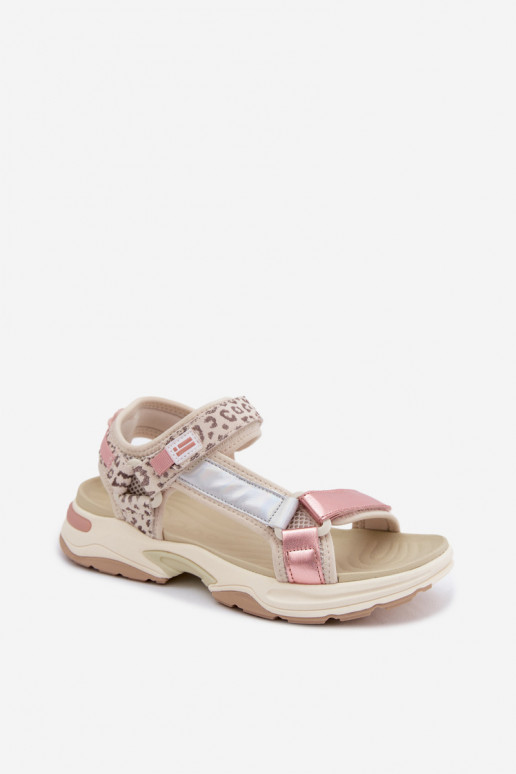 Damensandalen Haut D.Franklin DFSH406006 pinke Farbe