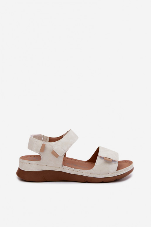 Damensandalen mit einer Plattform Zueiße Farbe Linora