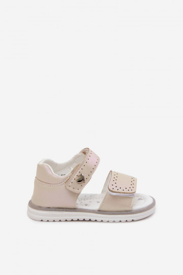 Kindersandalen für Kinder Beige Lemony 2