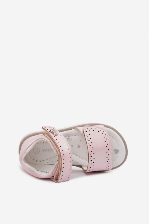 Kindersandalen in Rosa Lemony