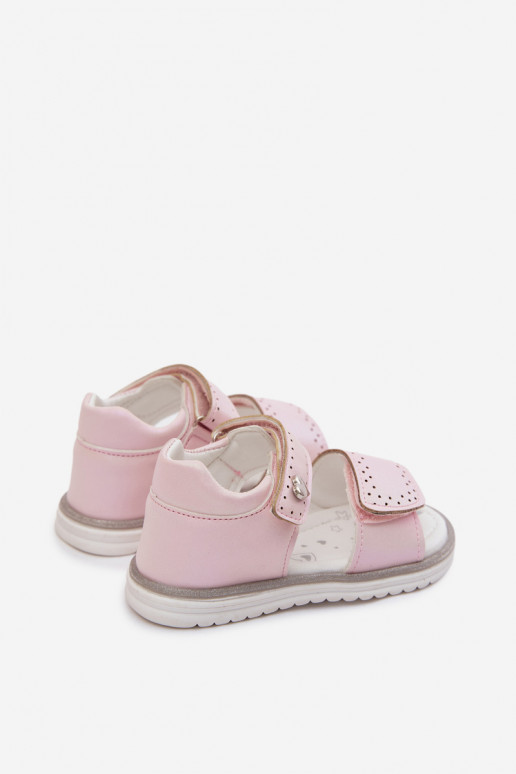 Kindersandalen in Rosa Lemony