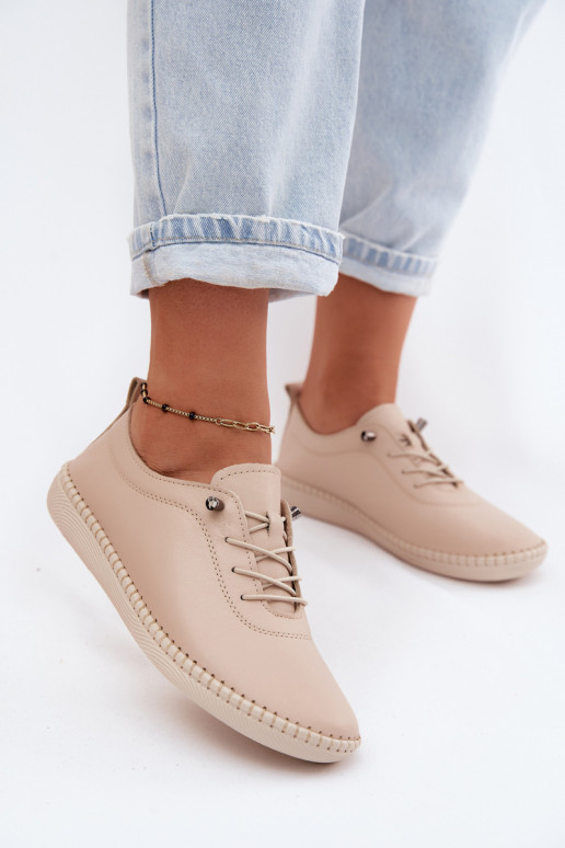 Haut Schuhe Feminin Artiker 58C3070 Beige