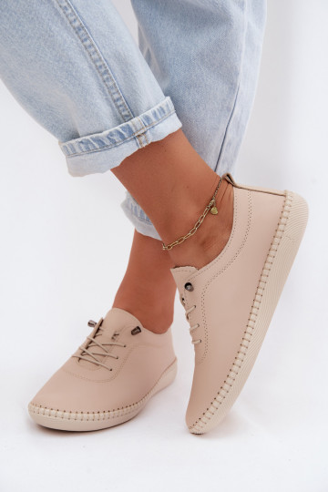 Haut Schuhe Feminin Artiker 58C3070 Beige 2