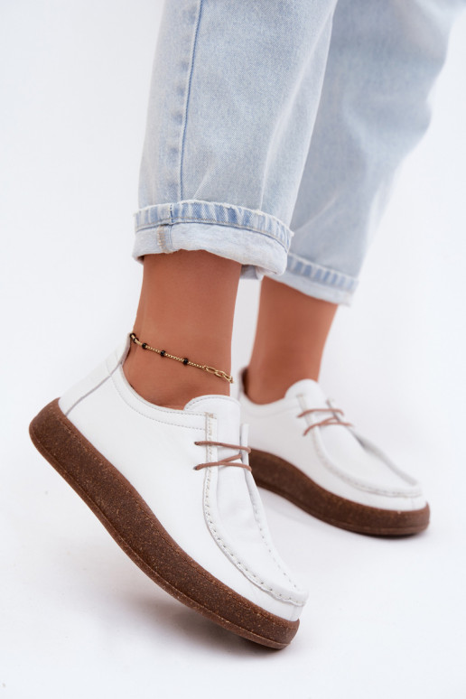 Schuhe FemininErmöglichtturalnej Skóry Artiker 58C2628 Zueiße Farbe