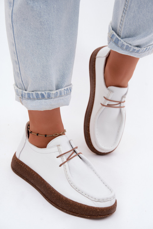 Schuhe FemininErmöglichtturalnej Skóry Artiker 58C2628 Zueiße Farbe