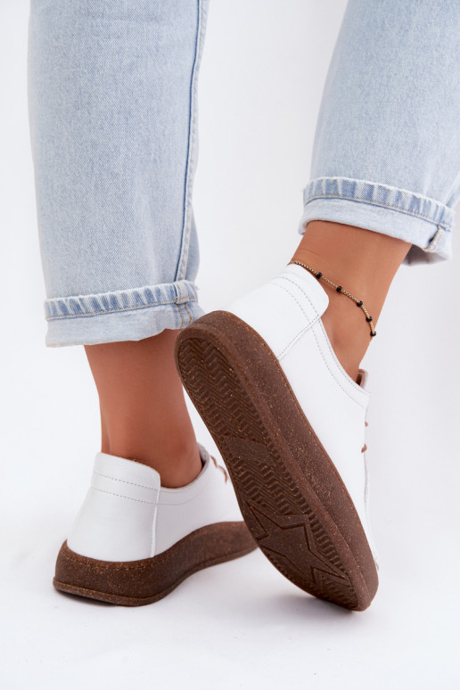 Schuhe FemininErmöglichtturalnej Skóry Artiker 58C2628 Zueiße Farbe
