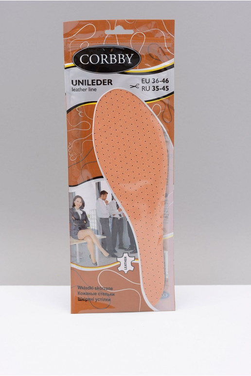 CORBBY UNILEDER Leder Universalsohlen