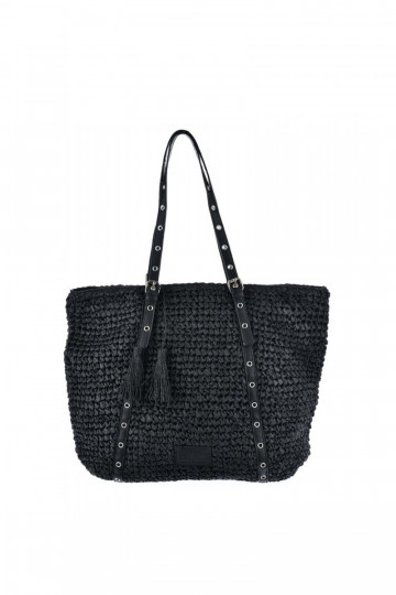 Ein Klassiker Damenhandtasche Big Star JJ574096 SchZuarz