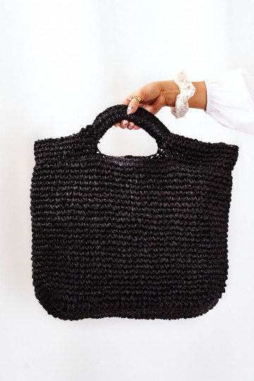 Groß Damenhandtasche Big Star JJ574104 SchZuarz 2