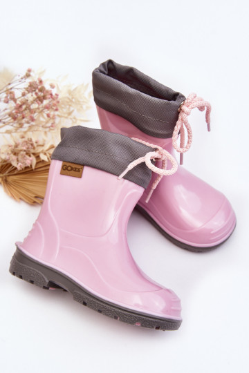 Gummistiefel Kindisch KIMMY pinke Farbe GoKids 951 2