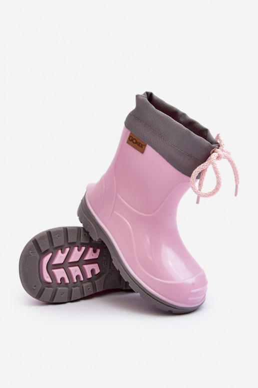 Kinder Gummistiefel in Rosa GoKids KIMMY 951