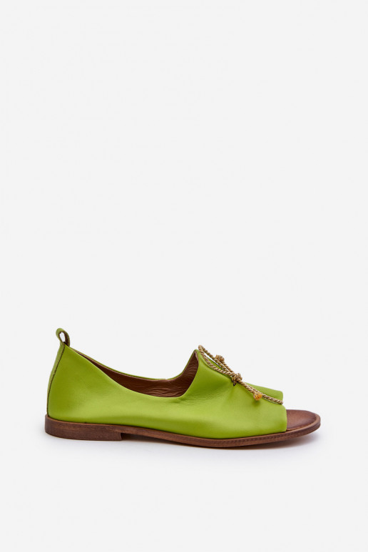 Zazoo 2660 Ballerinas Feminin Kalkstein