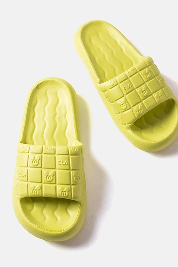 Grüne Poolslipper Janina