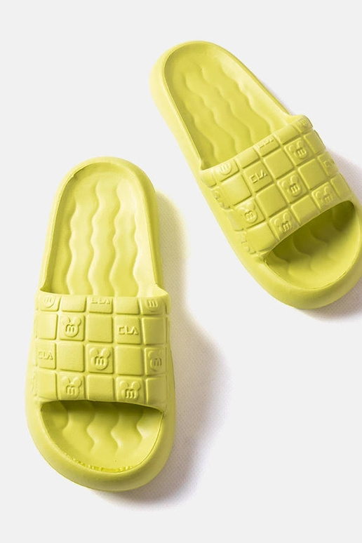 Grüne Poolslipper Janina